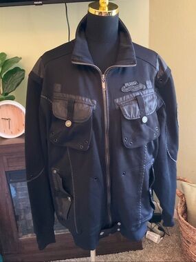Men’s Size XL Parish Zip Up Jacket, Super Unique!